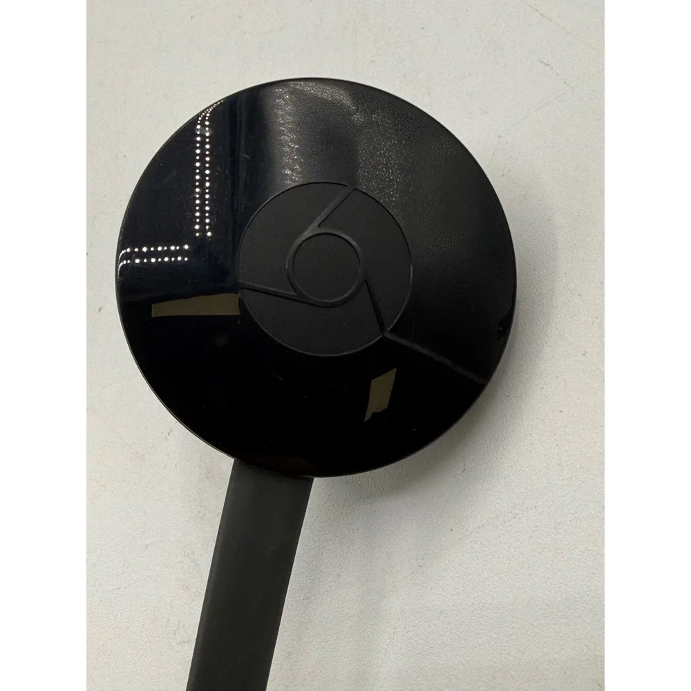 Google Chromecast 2nd Gen Black Digital Media Streamer NC2-6A5 w/ Power Adapter